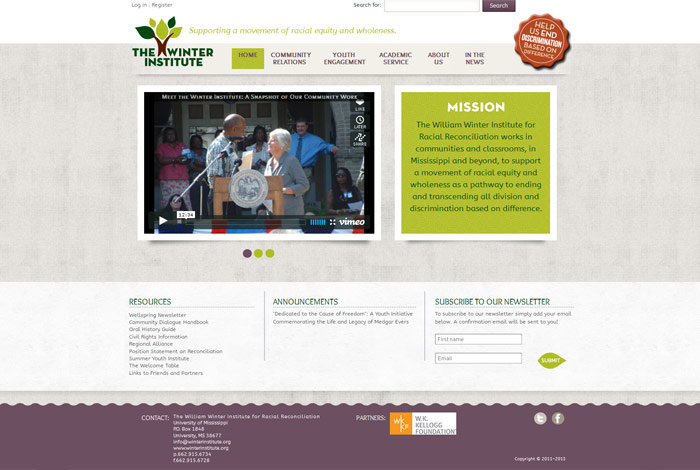 The William Winter Institute