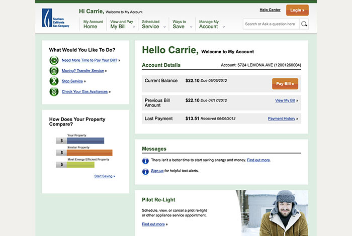 The Southern California Gas Company